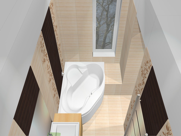 návrh koupelny 3